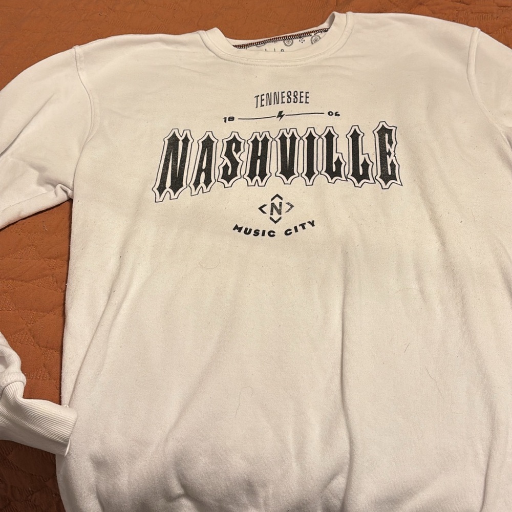 The Nash collection rock tour sweatshirt